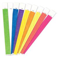 צמידי נייר חלקים במגוון צבעים
