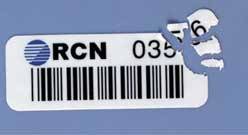 DESTRUCTABLE SECURITY LABEL