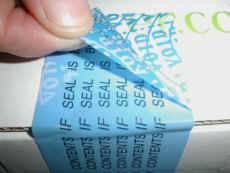 VOID TAMPER EVIDENT LABEL 